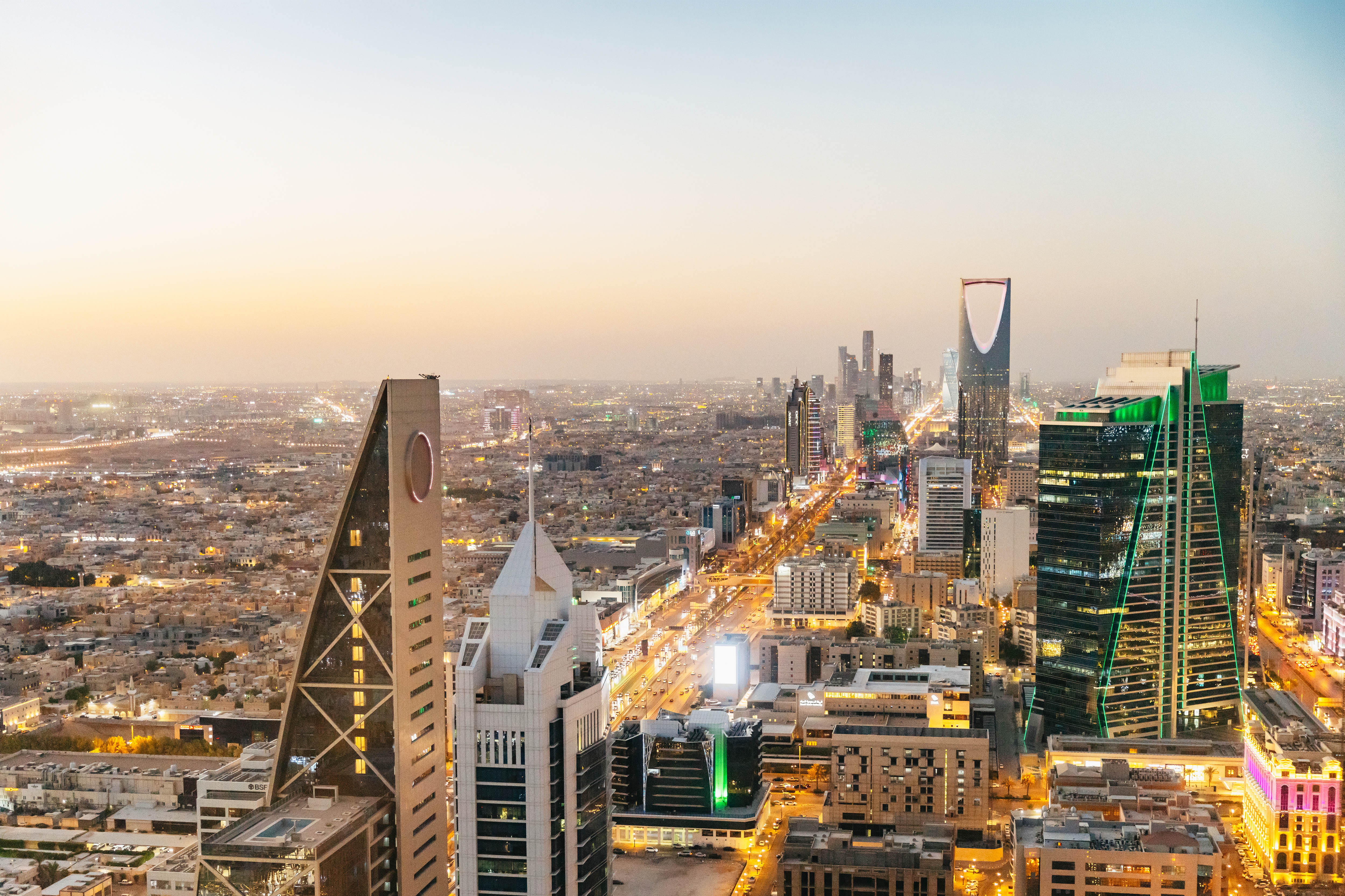 Riyadh skyline, Saudi Arabia